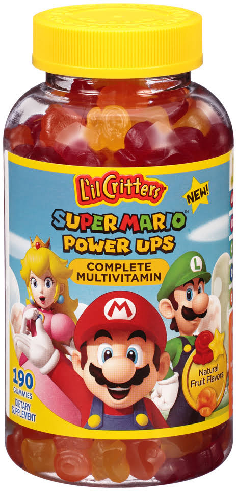 Mini-Review: Super Mario Power Ups Multivitamins