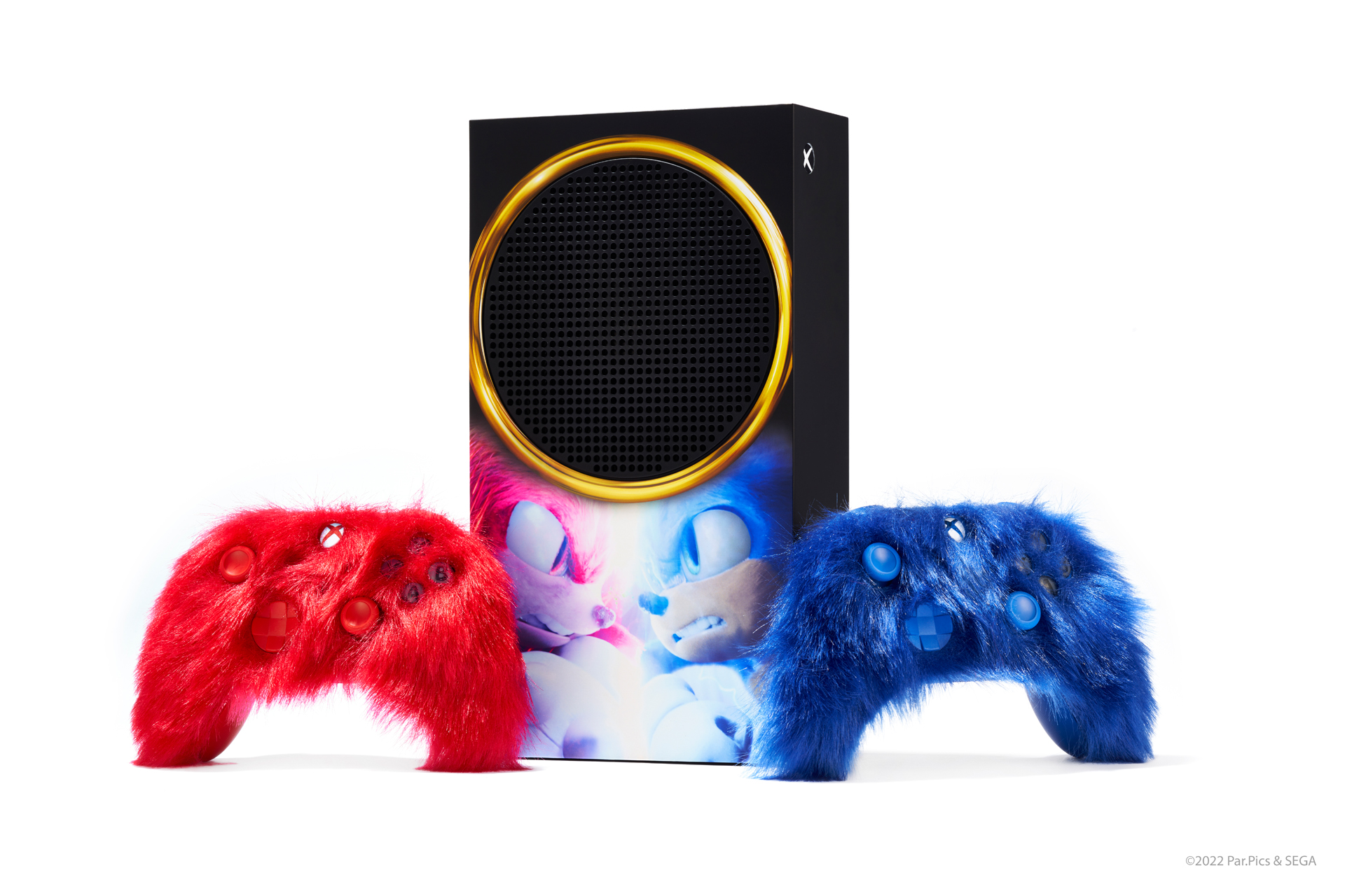 Sonic the Hedgehog 2-inspired Xbox Series S Console and Controllers Are Fur Real
