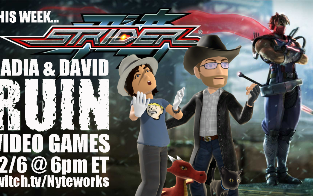 Nadia & David Ruin Video Games – Strider (2014)